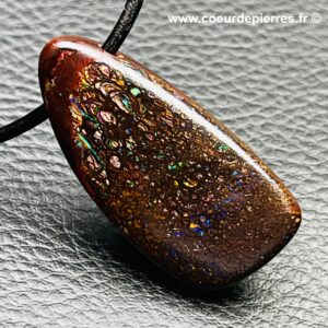 Pendentif en opale boulder d’Australie de 40 carats (réf po20)
