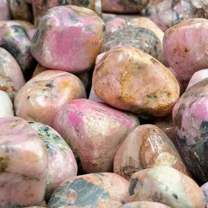 Cobaltocalcite du Maroc, pierres roulées « grande taille »