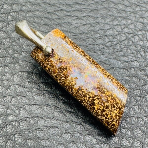 Pendentif en Opale Boulder Matrix d’Australie (réf po47) – Image 3