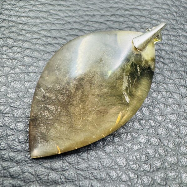 Pendentif citrine naturelle de Madagascar (réf ci7) – Image 3