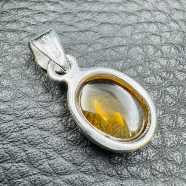 Pendentif en citrine naturelle de Madagascar (réf ci2) – Image 3
