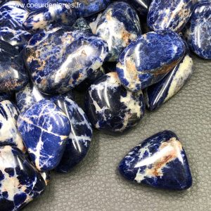 Sodalite du Pakistan pierres roulées “taille XL”