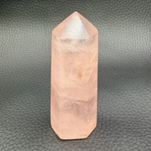 Prisme en Quartz Rose