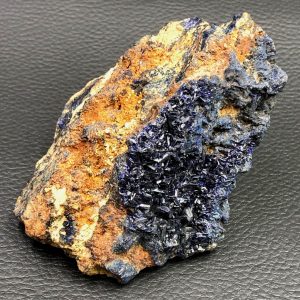 Azurite cristallisé du Maroc de 268 grammes (réf azm35)