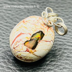 Pendentif en Opale de Feu