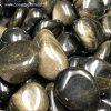 Obsidienne Dorée du Mexique "Pierres Roulées Grande Taille" – Image 2