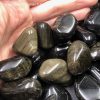 Obsidienne Dorée du Mexique "Pierres Roulées Grande Taille" – Image 6