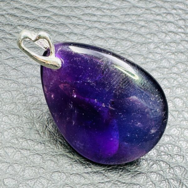 Pendentif améthyste d’Uruguay (réf pa11) – Image 2