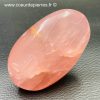 Galet en Quartz Rose de Madagascar (réf qr2) – Image 2
