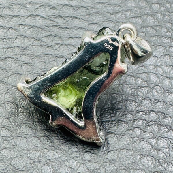 Pendentif Moldavite «Chlum» de République Tchèque (réf pdm1) – Image 4