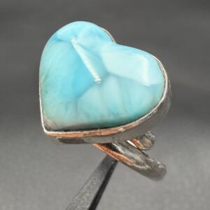Bague avec Larimar