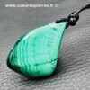 Pendentif en Malachite du Congo (réf pm18) – Image 4