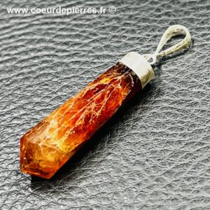 Pendentif en grenat d’Estonie (réf pdg7)