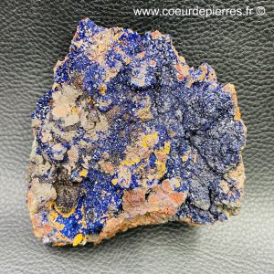 Azurite cristallisé du Maroc (réf azm28)