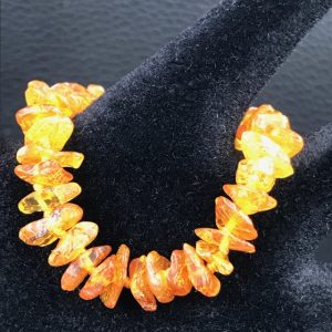 Bracelet ambre de la mer Baltique taille enfant (réf bab4)