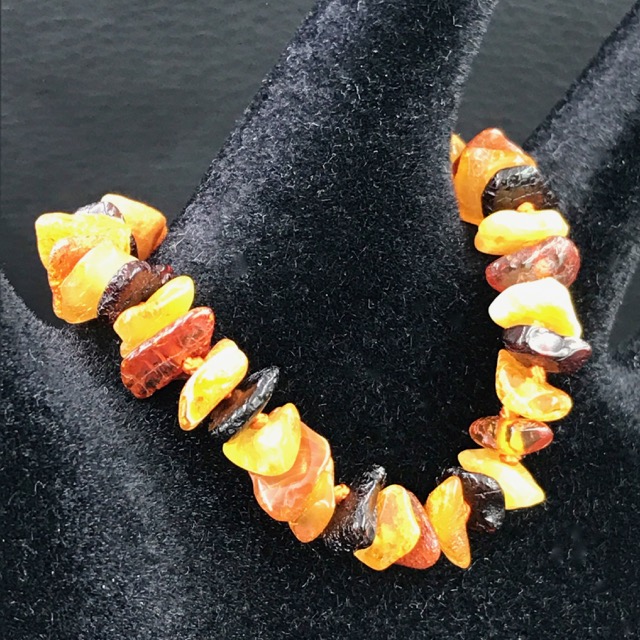 Bracelet en ambre de la mer Baltique “taille enfant” (réf bab5)