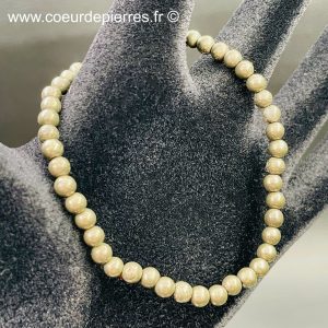 Bracelet en pyrite du Pérou “perles de 4mm”