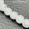 Bracelet cristal de roche craquelé « perles de 6mm » – Image 5