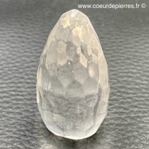 Boule facetté Feng Shui en cristal de roche de l’Himalaya (réf fs2)