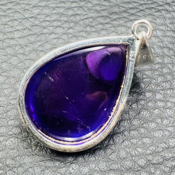 Pendentif en améthyste d'Uruguay  (réf pa40) – Image 3