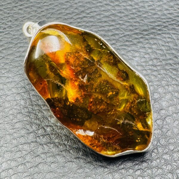 Pendentif en Ambre de la Mer Baltique (réf pa26) – Image 2
