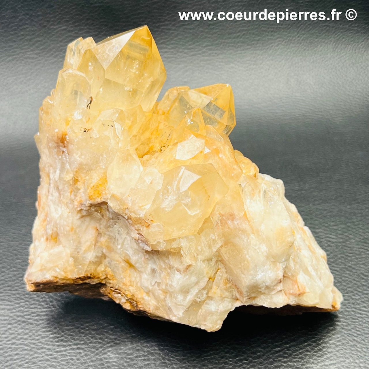 Citrine Jaune Naturelle D'Afrique - 1,93 Carats, Taille 9x7 Mm, Gemme Brute