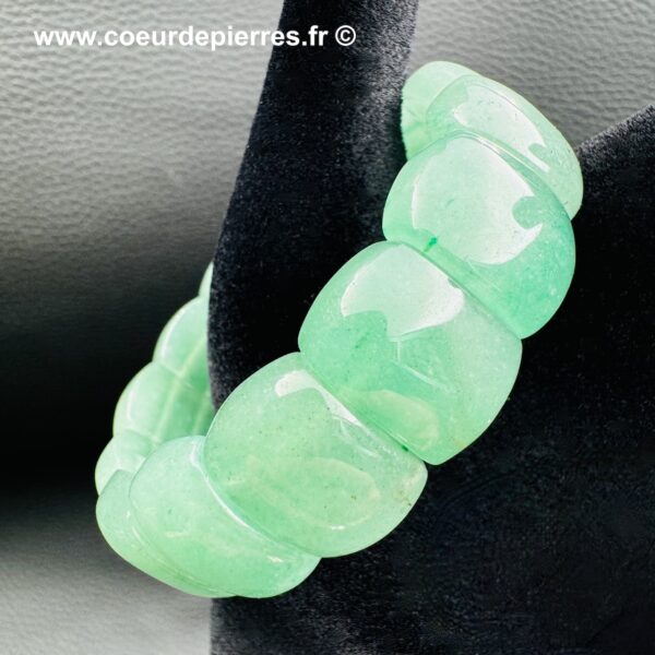 bracelet en aventurine verte