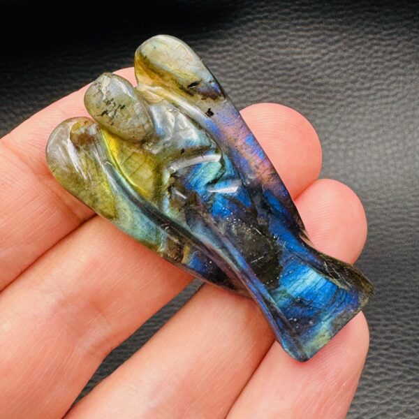 Ange en Labradorite Extra (réf ala1) – Image 4
