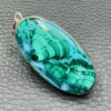 Pendentif en chrysocolle du Congo (réf c8) – Image 2