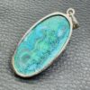 Pendentif en chrysocolle du Congo (réf c8) – Image 4