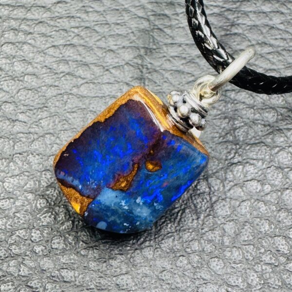 Pendentif en Opale Boulder d’Australie de 19 carats (réf po37) – Image 2