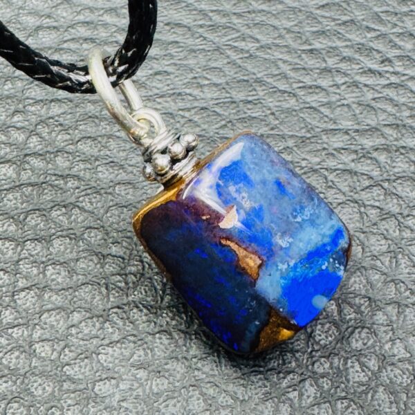Pendentif en Opale Boulder d’Australie de 19 carats (réf po37) – Image 5