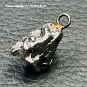 Pendentif en météorite Campo Del cielo d’Argentine (pmt6)