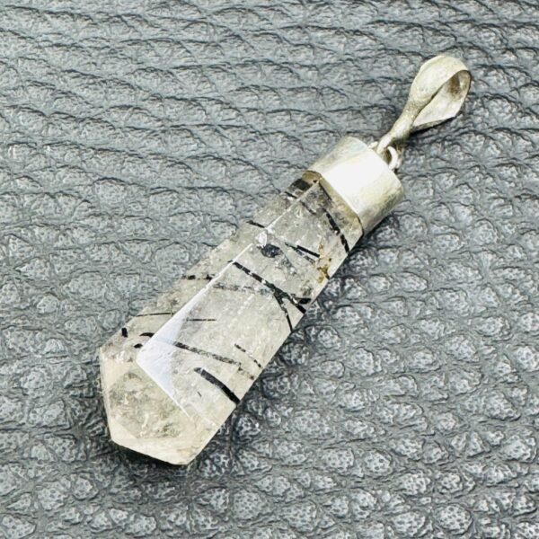 Pendentif Quartz Tourmaline (réf pqt6) – Image 2