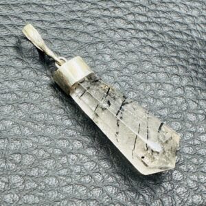 Pendentif en Quartz Tourmaline