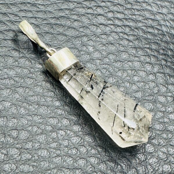 Pendentif en Quartz Tourmaline