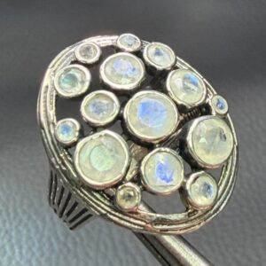 Bague en Péristerite