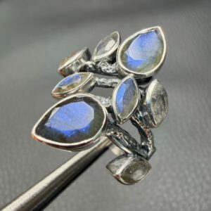 Bague Lierre en Labradorite