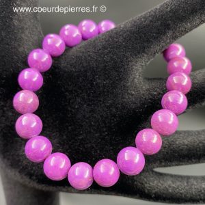 Bracelet phosphosiderite du Pérou perles de 8mm “extra”