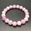 Bracelet en kunzite du Brésil "perles 10mm" – Image 5