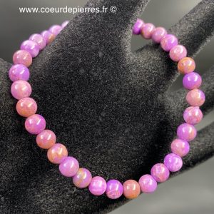 Bracelet phosphosiderite du Pérou perles de 6mm “extra”