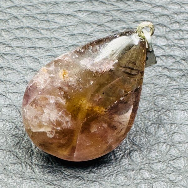 Pendentif Super Seven "Améthyste à inclusions de Goethite" du Brésil  (réf pss6) – Image 3