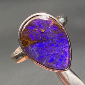 Bague en Opale Boulder