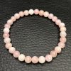 Bracelet en Morganite du Brésil "Perles 6mm" – Image 4