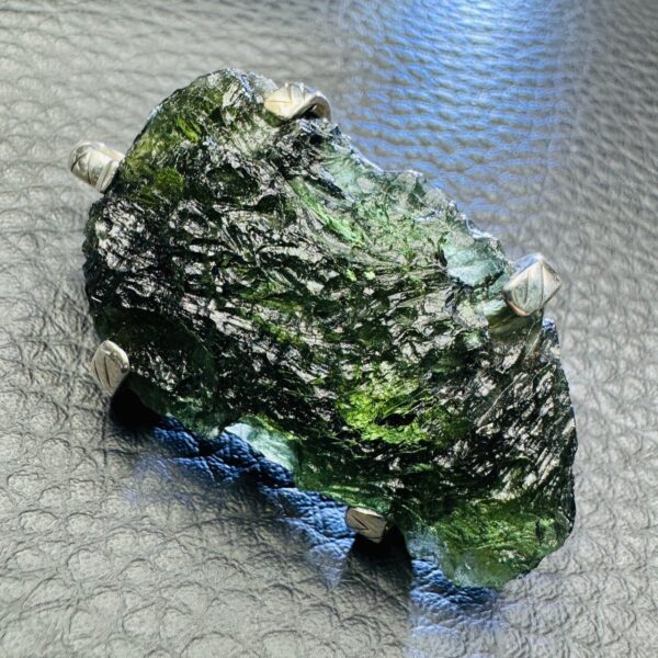 Pendentif en Moldavite "Grand Modele" (réf pdm4) – Image 2