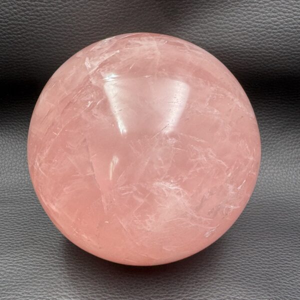 Sphère en Quartz Rose
