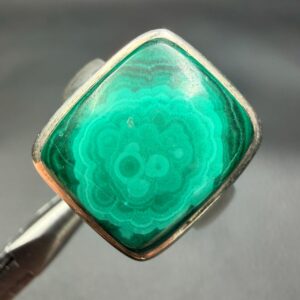 Bague en Malachite