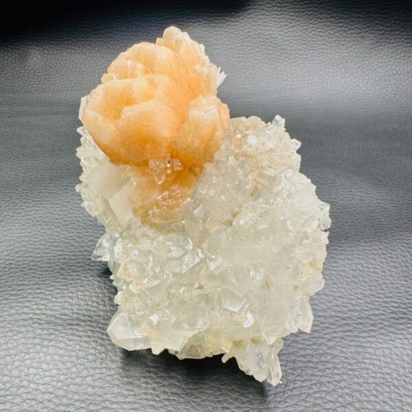 Apophyllite et stilbite de Poona, Inde (réf st1) – Image 2
