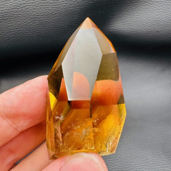 Prisme de citrine de Madagascar (réf ct32) – Image 4