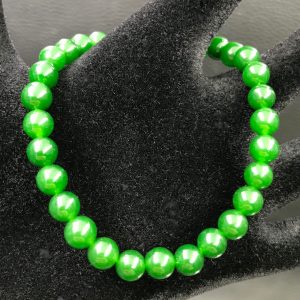 Bracelet en jade néphrite de Chine « perles de 6mm »